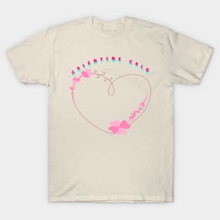 Galentines gal simple heart T-Shirt